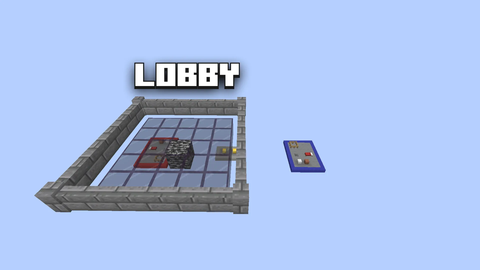 Lobby BedWars serveru