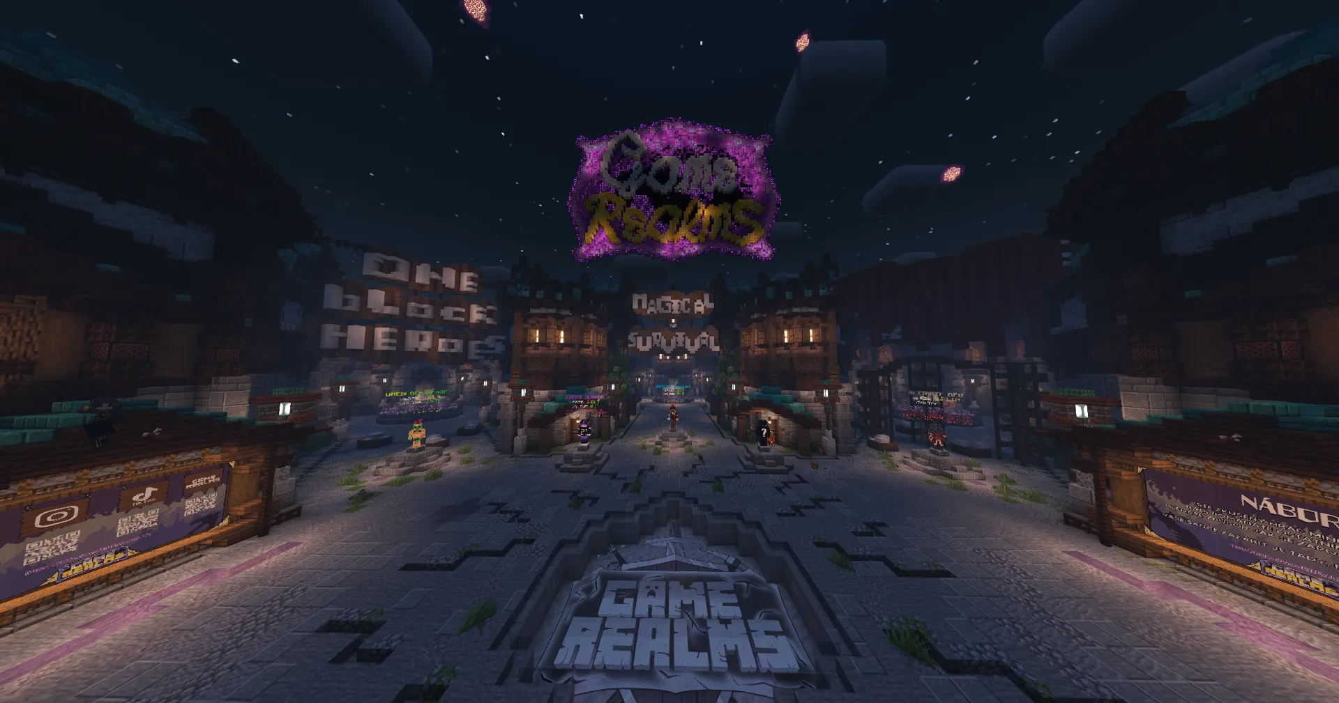 Lobby serveru GameRealms