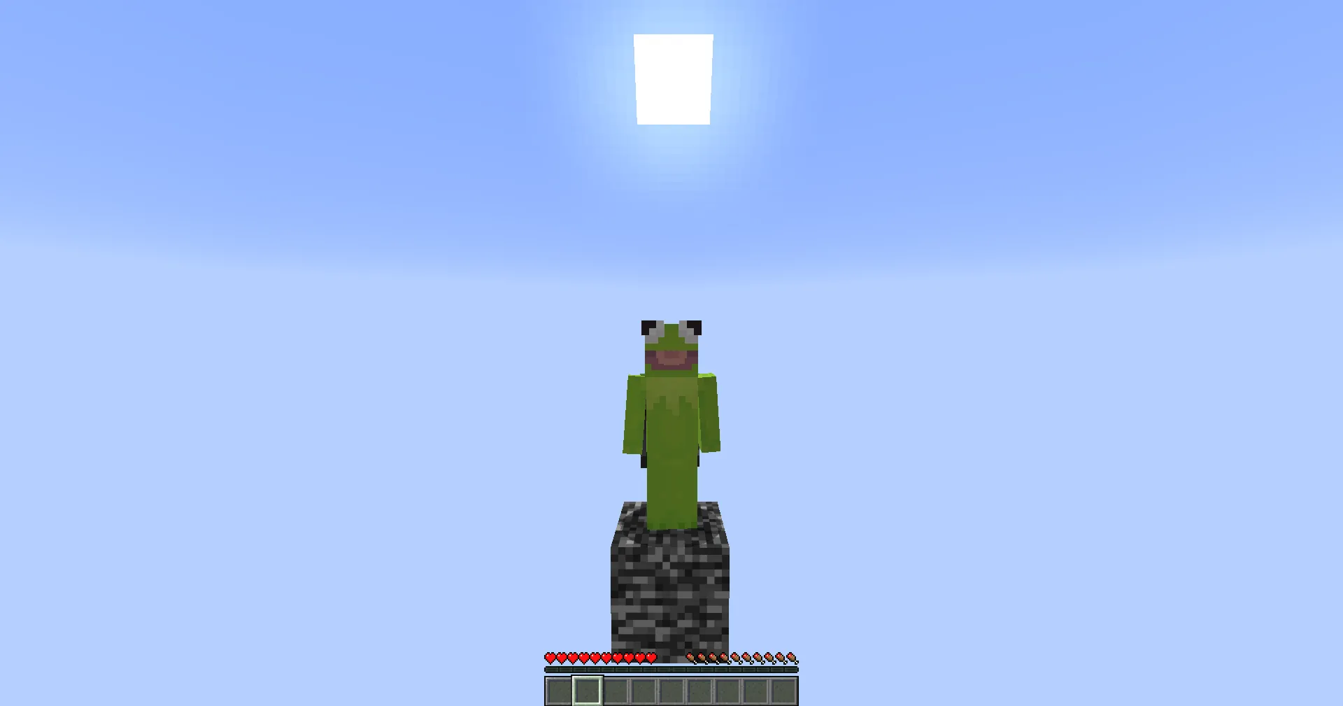 Void svět na Minecraft serveru