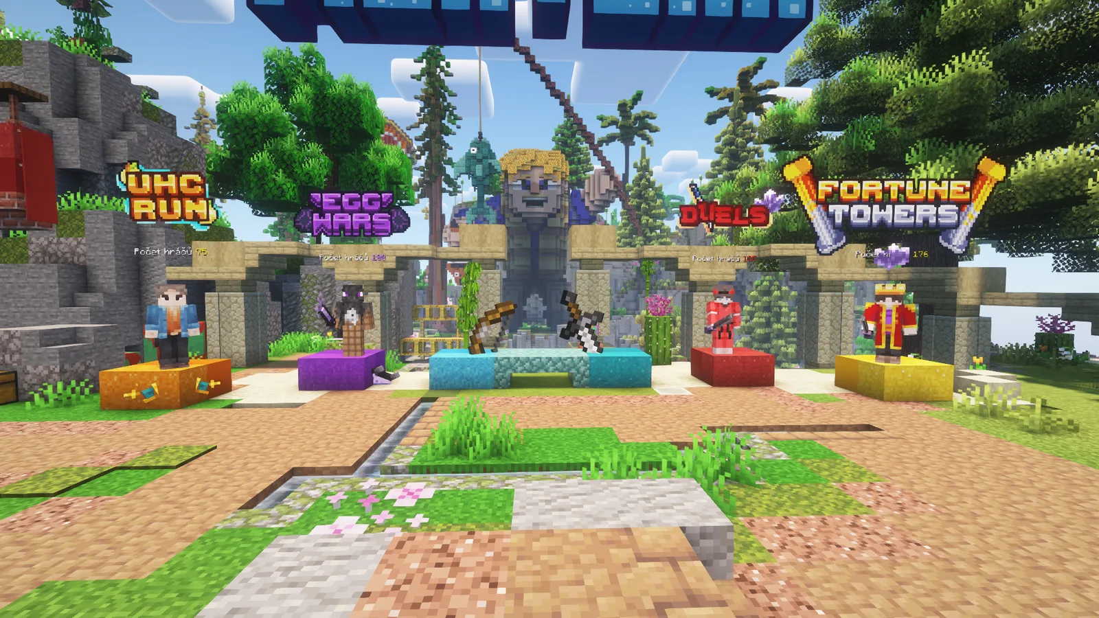 Lobby serveru MCRybar