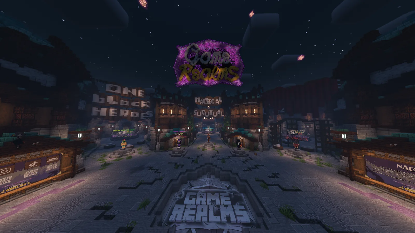 Lobby serveru GameRealms